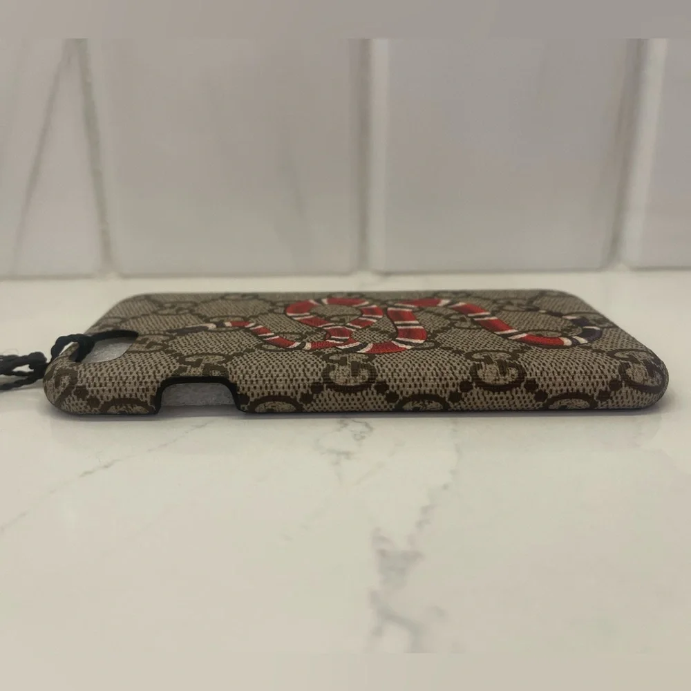 NEW Gucci Supreme Monogram Kingsnake iPhone 7/8 Phone Case 🐍❤️